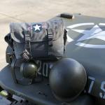 Taška přes rameno Fostex Canvas US Air Force - šedá