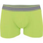 Pánske boxerky Kariban Stripe - svetlo zelené