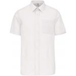 Pánská košile s krátkým rukávem Kariban ACE - bílá