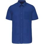 Pánska košeľa s krátkym rukávom Kariban ACE - tmavo modrá