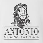 Tričko Antonio letecké STAY FREE - biele