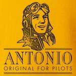 Triko Antonio s práškovacím letadlem Zlín Z-37 BUMBLEBEE - žluté