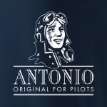 Tričko Antonio s fonetickou abecedou ICAO - navy