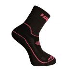 Ponožky Haven Polartis - čierne-ružové