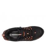 Topánky pracovné Bennon Orlando XTR S3 NM Low - čierne-oranžové