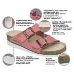 Sandále Bennon Korky Slipper - ružové
