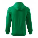 Mikina pánská Malfini Trendy Zipper - zelená