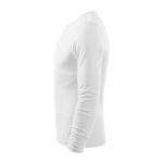 Tričko Malfini Fit-T dlhý rukáv - biele