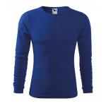 Tričko Malfini Fit-T dlhý rukáv - modré