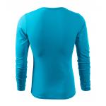 Tričko Malfini Fit-T dlhý rukáv - svetlo modré