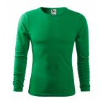 Tričko Malfini Fit-T dlhý rukáv - zelené