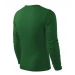 Tričko Malfini Fit-T dlhý rukáv - tmavo zelené
