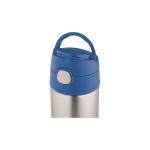 Detská termoska Thermos FUNtainer 470 ml - strieborná-modrá