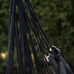 Brazilské závěsné houpací křeslo Malatec - tmavě šedé