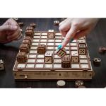 3D drevené puzzle EWA Doskové hry Game Set - hnedé