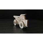 3D dřevěné puzzle EWA Belaz 2D - hnědé