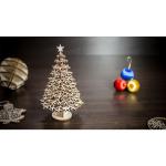 3D dřevěné puzzle EWA Vánoční stromeček