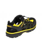 Sandále Bennon Bombis S1 ESD NM - čierne-žlté