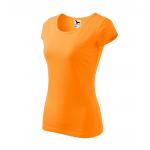 Tričko dámske Malfini Pure - svetlo oranžové