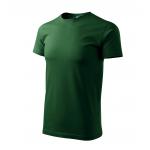 Tričko pánske Malfini Basic - tmavo zelené