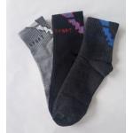 Ponožky dámske Ellasun Sport Low 1. typ 3 páry (2x šedé, navy)
