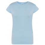 Dámske tričko JHK Regular Lady Comfort - svetlo modré