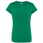 Dámske tričko JHK Regular Lady Comfort - zelené