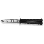 Nůž motýlek K25 Trainer - černý (18+)