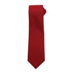 Kravata Premier Workwear Work Tie - tmavo červená