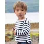 Tričko detské Babybugz Baby Breton Top - modré-biele