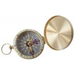 Kompas s krytem Acra Classic XL - zlatý