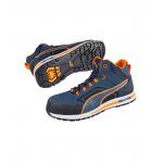 Topánky Puma Safety Crosstwist Mid - modré-oranžové