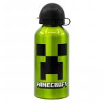 Hliníková fľaša Minecraft Creeper 400ml - zelená