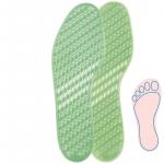 Stielky/vložky do topánok Dr. Grepl Plastic Masage - zelené