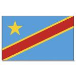 Vlajka Promex Kongo (Kinshasa) 150 x 90 cm
