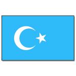 Vlajka Promex Východný Turkestan 150 x 90 cm