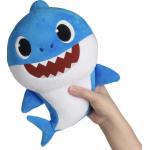 Plyšový Baby Shark na batérie so zvukom - modrý