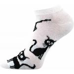 Ponožky dámske Voxx Cats 3 páry (čierne, biele, šedé)