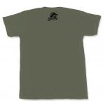 Tričko poľovnícke Bad Badger Tetřev hlucháň - olivové