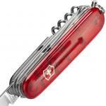 Nůž zavírací Victorinox Huntsman Translucent - červený