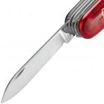 Nôž zatvárací Victorinox Huntsman Translucent - červený