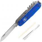 Nůž zavírací Victorinox Huntsman Translucent - modrý