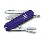 Nůž zavírací Victorinox Classic Translucent - fialový (18+)
