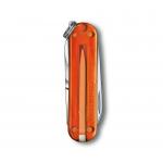 Nôž zatvárací Victorinox Classic Translucent - oranžový