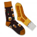 Veselé ponožky Pivo - barevné