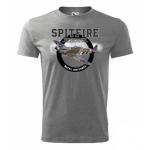 Tričko Striker Supermarine Spitfire - sivé
