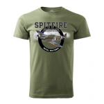 Tričko Striker Supermarine Spitfire - olivové