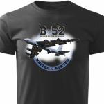 Tričko Striker Lietadlo Boeing B-52 - čierne