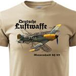 Tričko Striker Deutsche Luftwaffe - béžové