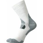Extra teplé vlněné ponožky Voxx Stabil - bílé-šedé